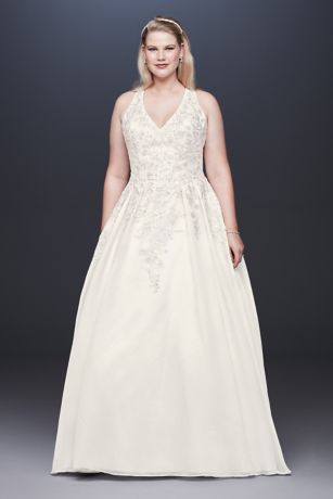 Embellished Organza Wedding Dress